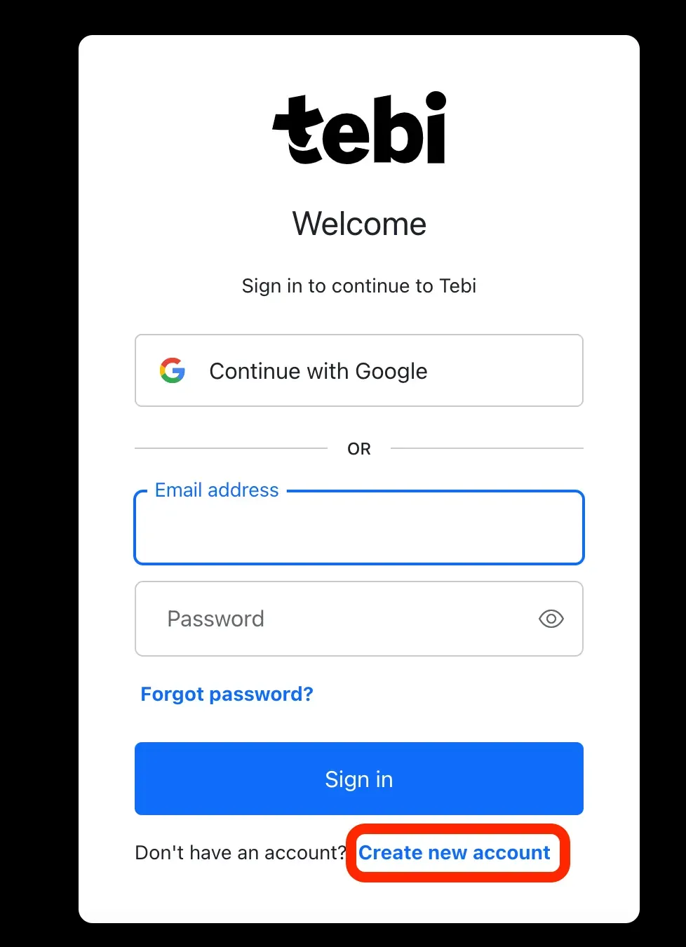 Tebi backoffc